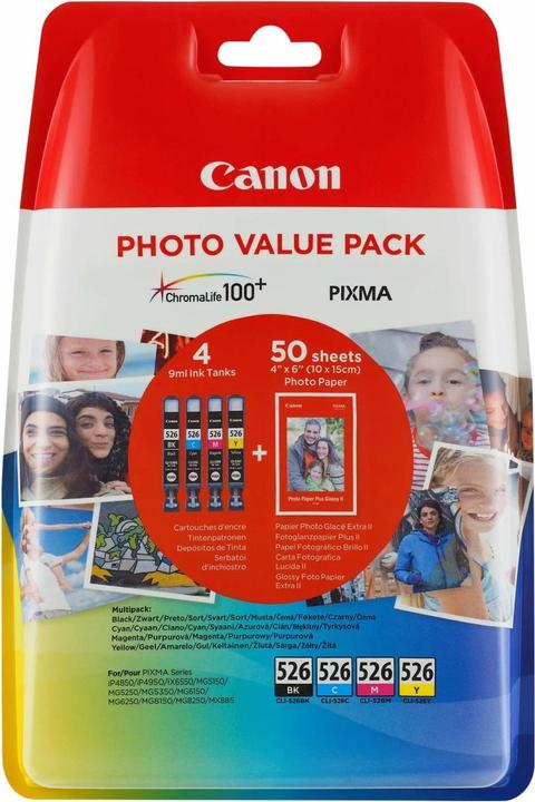 Produktbild Canon CLI-526 (M, Y, C, BK)