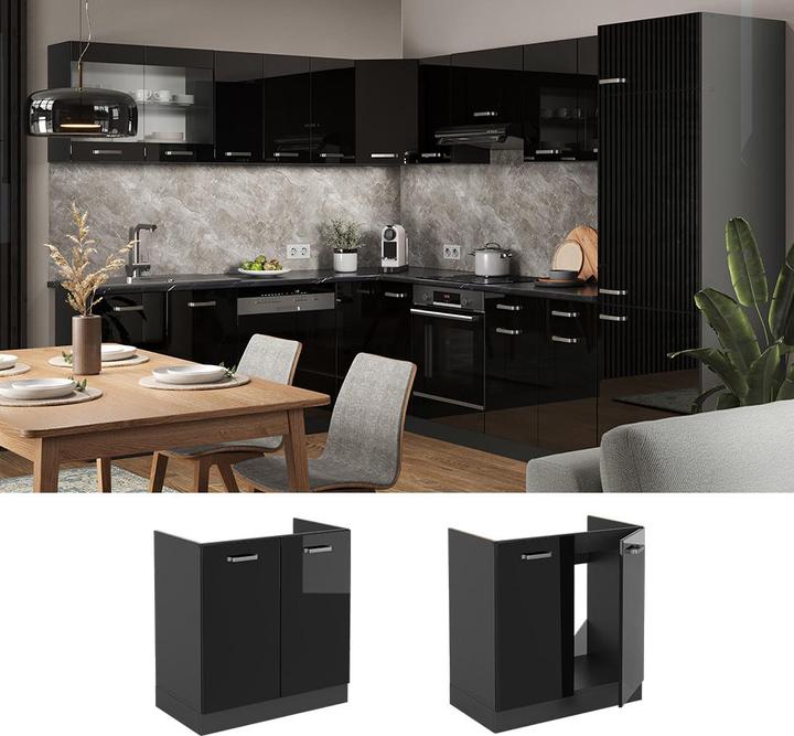 Actual product image Vicco Spülenunterschrank R-Line (80 x 60 x 81.5 cm)