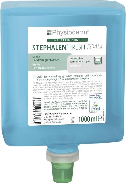 Actual product image PGP Skin cleansing foam Stephalen® Fresh Foam 1 litre against light soiling (1000 ml)