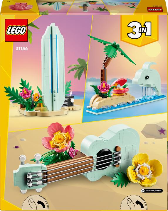 Image du produit LEGO Ukulélé tropical Creator (31156, LEGO Creator 3-in-1)