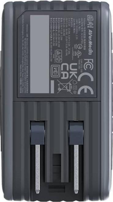 Produktbild AVerMedia Ladedock, EliteGO (GC313Pro) Black, 100W GaN, HD (Windows, iOS)