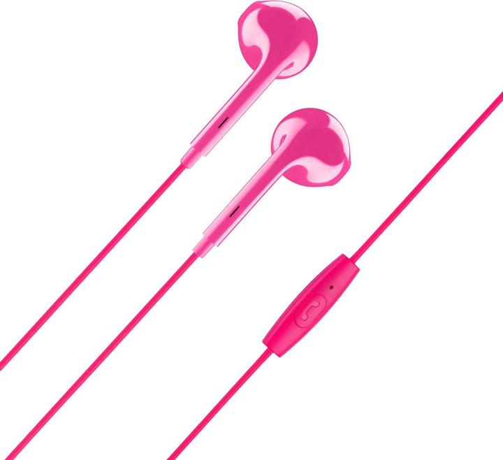 Actual product image Cellularline Music & Sound Earphones Capsule Pink (Cable)