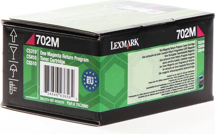 Actual product image Lexmark 70c20m0 (M)