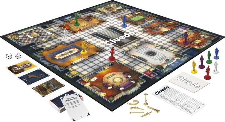 Immagine prodotto Hasbro Gaming Gioco da tavolo Cluedo, Cluedo ridisegnato per 2-6 giocatori, gioco investigativo, gioco per (Italiano)