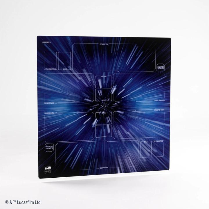 Actual product image Gamegenic GGS40045 - Star Wars: Unlimited Prime Game Mat XL - Hyperspace, Game Mat