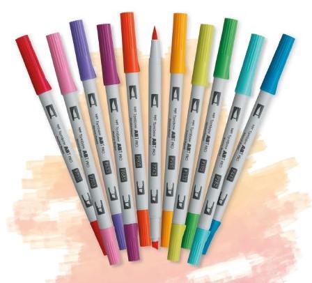 Immagine prodotto Tombow Penna a doppio pennello ABT Pro (Multicolore, 12 x)