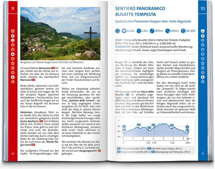Produktbild Wanderführer Gardasee, 70 Touren mit Extra-Tourenkarte