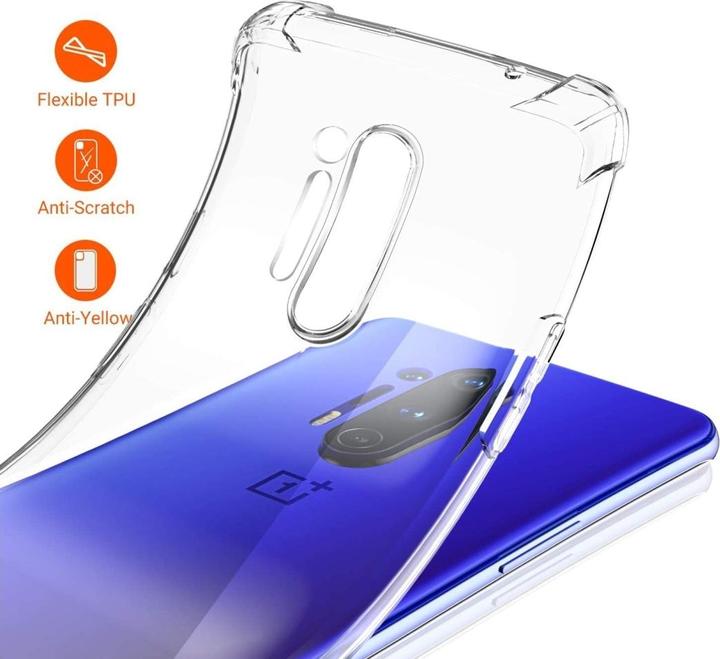 Produktbild Screenguard OnePlus 8 Pro Crystal Soft Airbag Bumper (OnePlus 8 Pro)