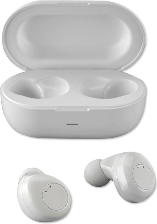 Produktbild 4smarts In-Ear-Kopfhörer Eara Core Weiss (keine Geräuschunterdrückung, 4 h, Kabellos)