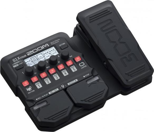 Zoom G1X FOUR/IFS Pédalier simulateur d'amplificateur multi-effet pour