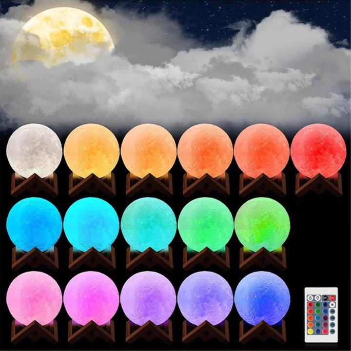 Produktbild Cover-Discount Mondlampe 3D