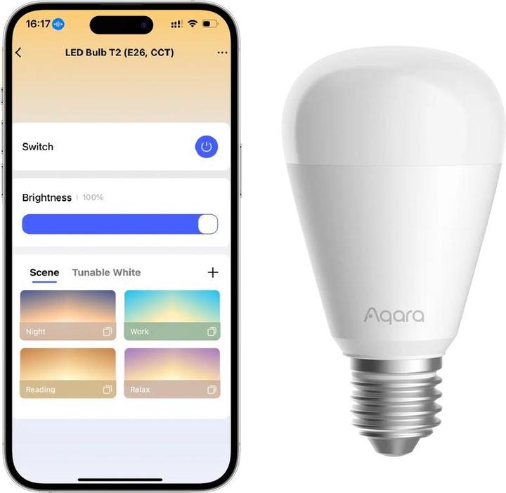 Produktbild Aqara Smarthome (E27, 1.50 W, 1100 lm, 1 x, F)