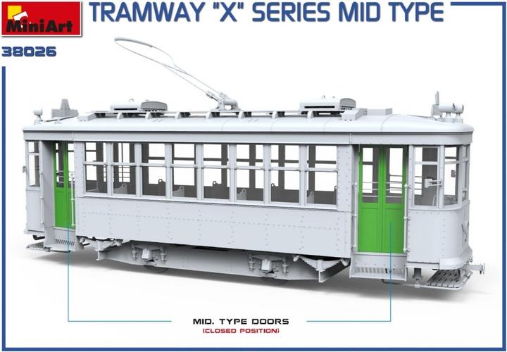 Image du produit Mini art Tramway série "X". Type moyen
