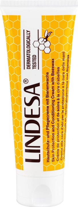 Lindesa Hautschutz- und Pflegecreme mit Bienenwachs, 75 ml Creme (75 ml)