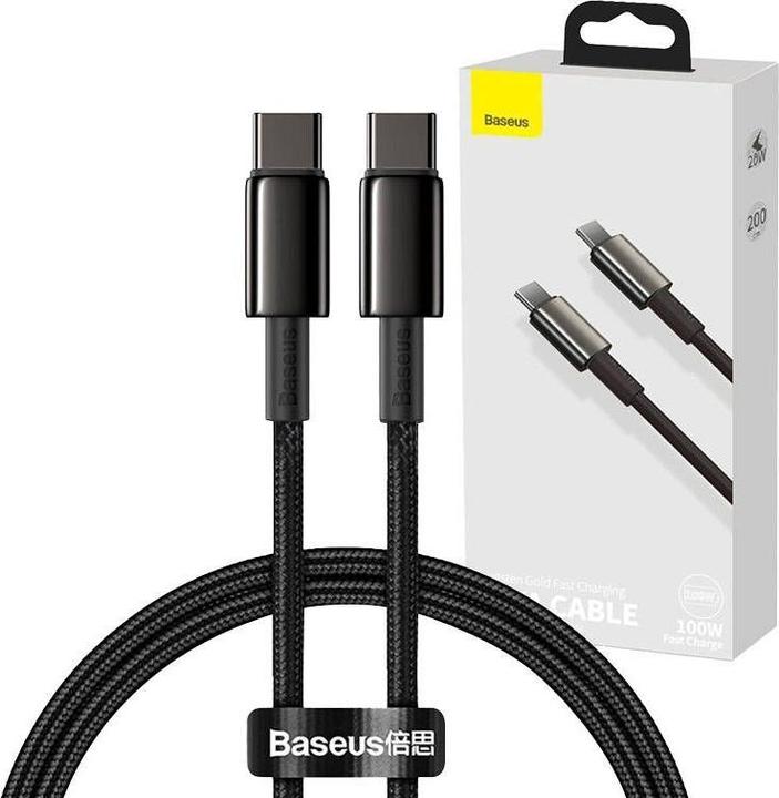 Productafbeelding Baseus USB C - USB C (2 m, USB 2.0, 100 W)