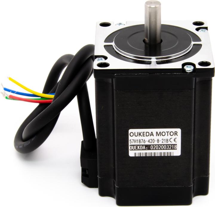 Actual product image Purecrea 56x56x76mm Stepper Motor Nema 23 v 4.2A 1.8Nm (Motor)