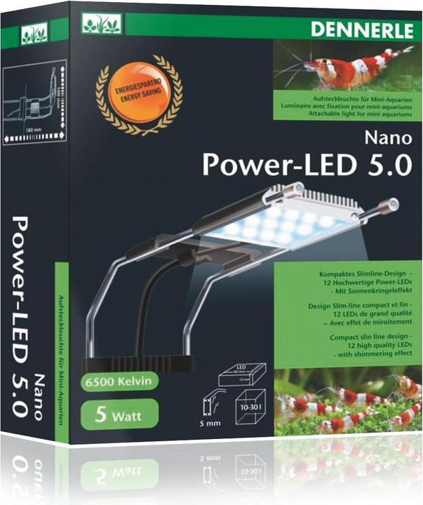 Actual product image Dennerle Nano Power LED 5.0 / 5W (LED, 5 W)