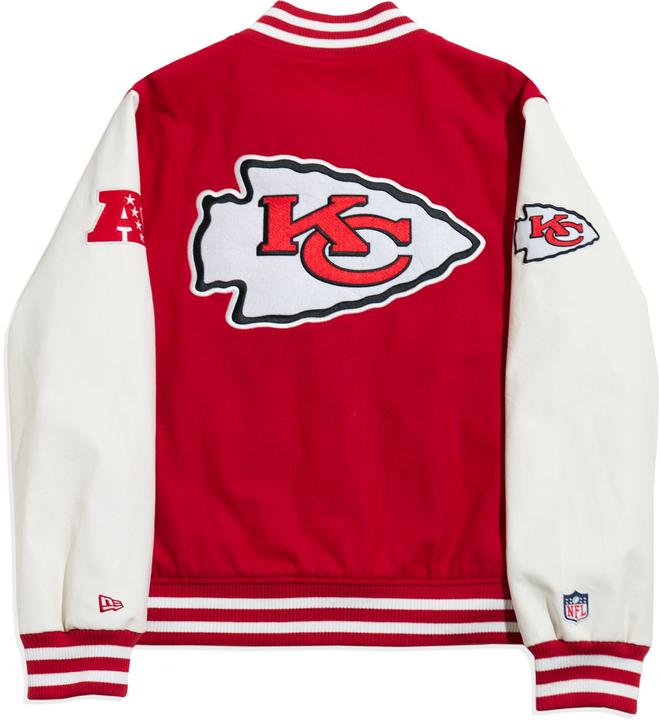 Actual product image New Era Varsity NFL SIDELINE Jacke - Kansas City Chiefs - L (L)