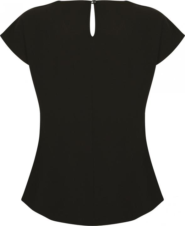 Actual product image Henbury Women's pleated collar blouse (XS)
