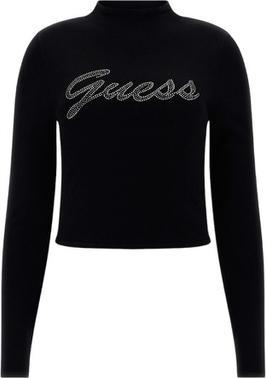 Actual product image Guess Ladies turtleneck jumper Ls Strass (M)