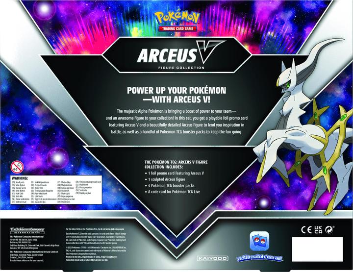Produktbild Pokémon Arceus V Figure Box (Englisch, Booster Pack)