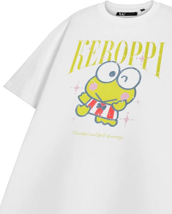 Immagine prodotto Hello Kitty & Friends Maglietta Keroppi Maniche Corte Donna (XXL)