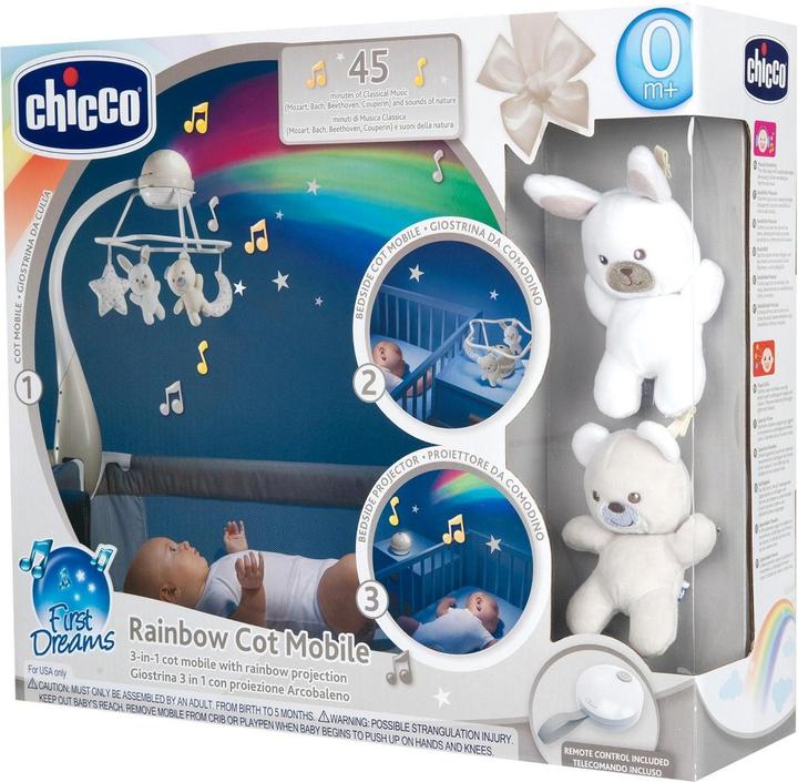 Produktbild Chicco Regenbogen Mobile 3-in-1 Beige