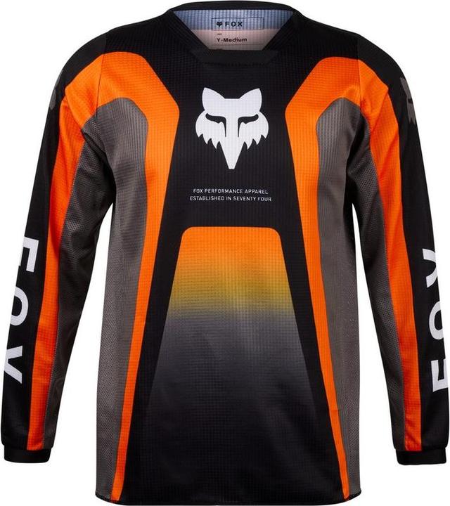Fox JERSEY 24 YTH 180 BALLAST BLK/GRY (XL)