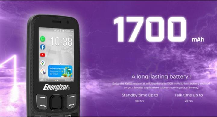 Actual product image Energizer E242S (2.40", 0.30 Mpx, 4G)