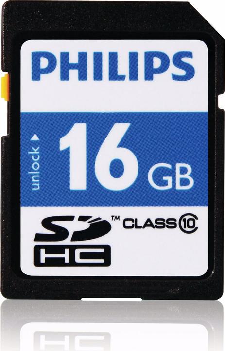 Image du produit Philips FM16SD45B (16 Go, SDHC, U1, UHS-I)
