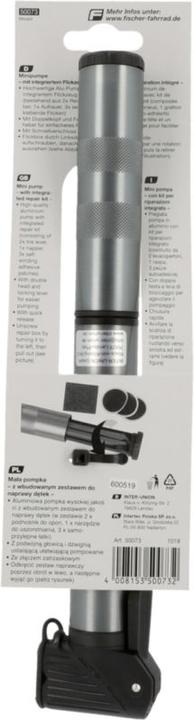 Actual product image Fischer Mini-Pumpe Alu inkl. Flickbox