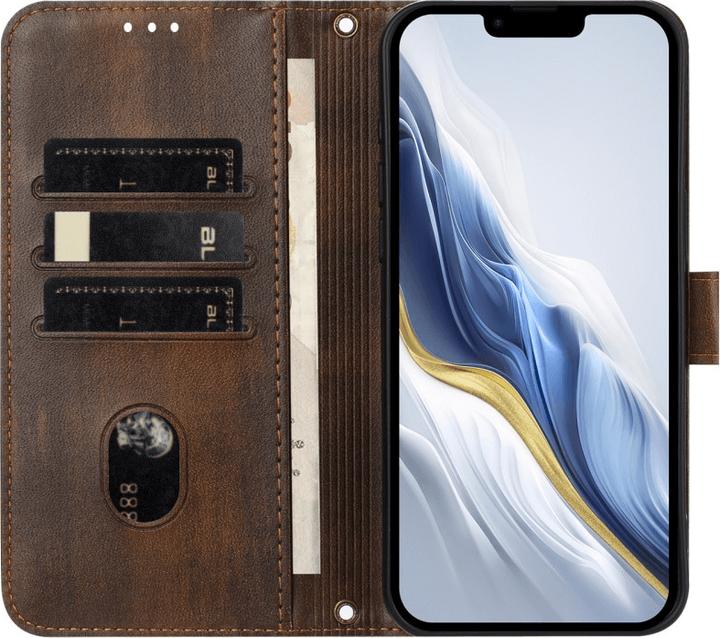 Produktbild Cover-Discount HONOR Magic7 Lite – Wildleder Look Etui im Vintage Design (Honor Magic7 Lite)