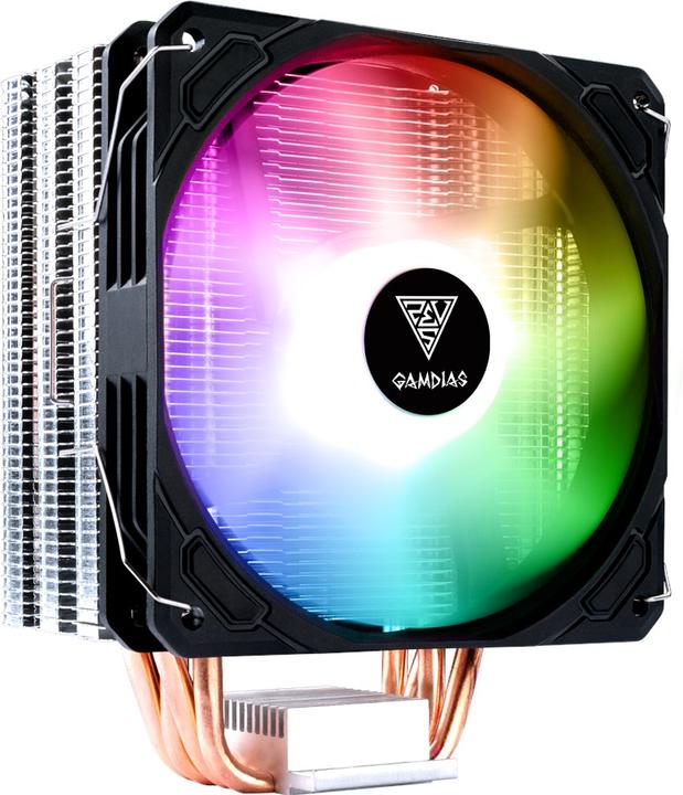 Actual product image Gamdias Ventilateur processeur Boreas E1-410 RGB (Noir) (154.50 mm)