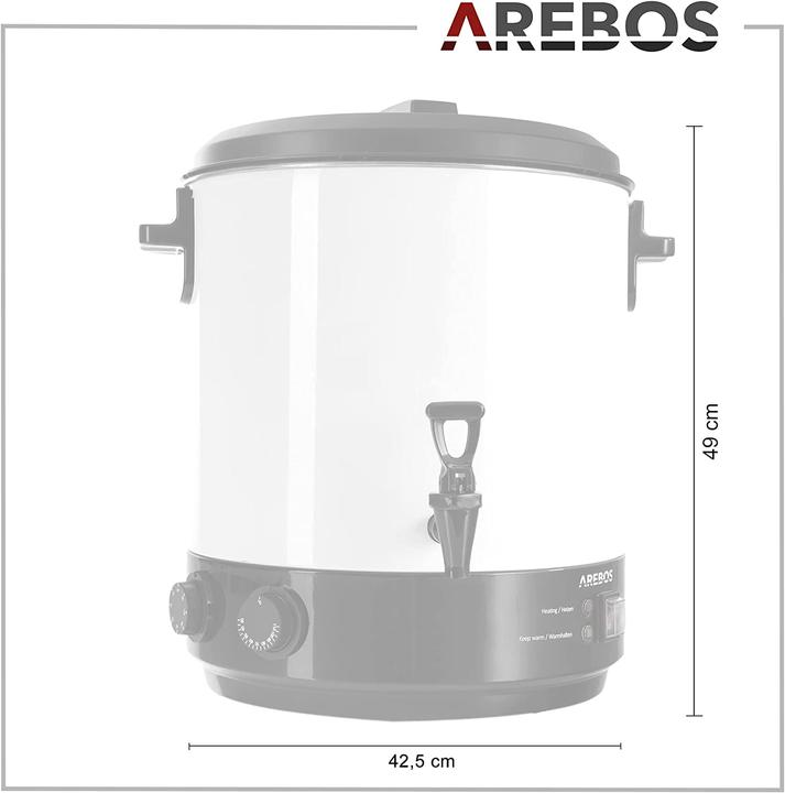 Actual product image Arebos Preserving machine (28 l)