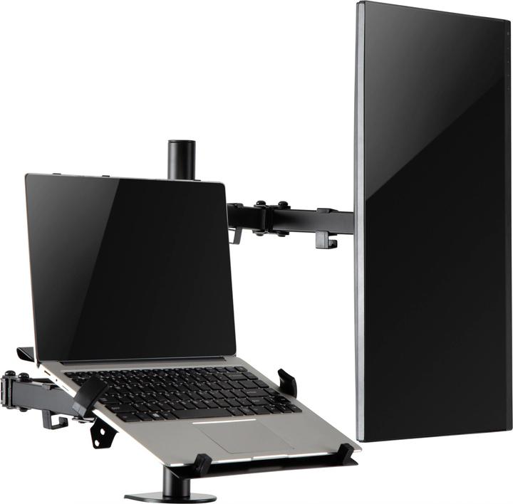 Immagine prodotto SpeaKa Professional Speaka Supporto da tavolo professionale per monitor e notebook (Tavolo, 32")
