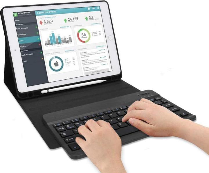 Actual product image Tech-Protect Keyboard Galaxy Tab A8 10.5 X200 / X205 (US, Galaxy Tab A8)