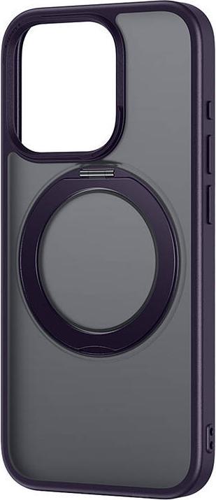 Produktbild Baseus Phone Case SkyRing Magnetic with Stand for iP 14 Pro Max + tempered-glass and cleaning kit (p (Apple iPhone 14 Pro Max)