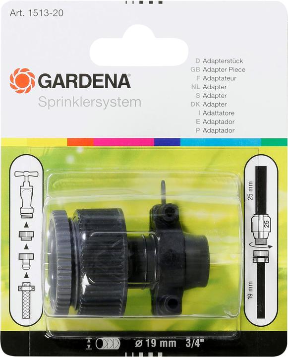 Actual product image Gardena Cock end piece 1513 (Tap connectors, 33.30 mm)