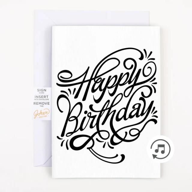 Produktbild TOP Never-Ending Birthday Card (1 Stk.)