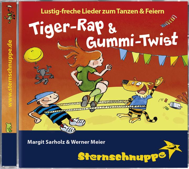 Produktbild Tiger-Rap und Gummi-Twist. CD (Margit Sarholz, Werner Meier, Deutsch)