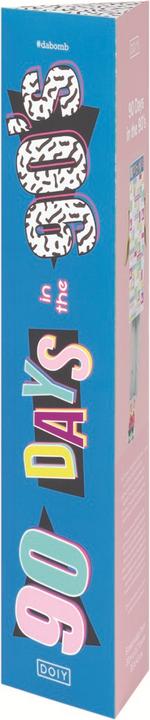 Interactive 90 activities to relive the 90s (40 x 85 cm)