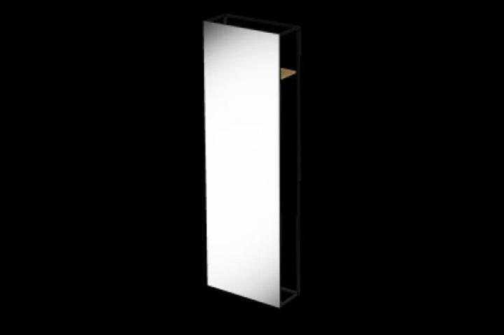Produktbild Bette Standspiegel Lux Shape schwarz 190x60 cm Eiche mocca Q050-815FH813 (60 x 190 cm)