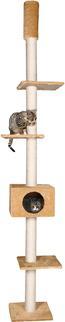 Actual product image Karlie Cat tree Cometa with ceiling tensioner (263 cm, Beige)