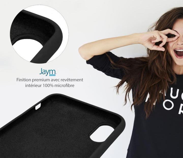 Immagine prodotto Jaym Custodia in silicone premium, serie nera (Samsung Galaxy S22 Ultra)