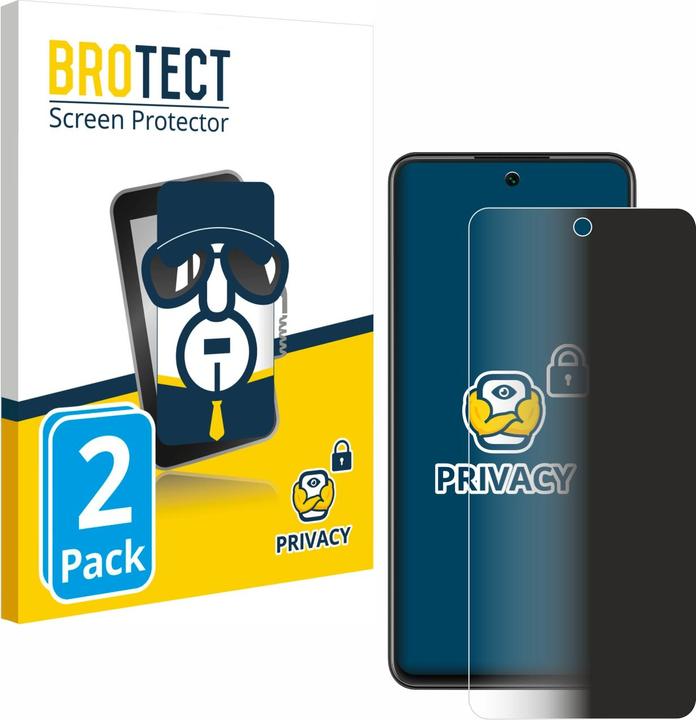 Immagine prodotto BROTECT Pellicola privacy antispia Pellicola di protezione dalla luce blu (2 Pezzo/i, Huawei P Smart (2021))