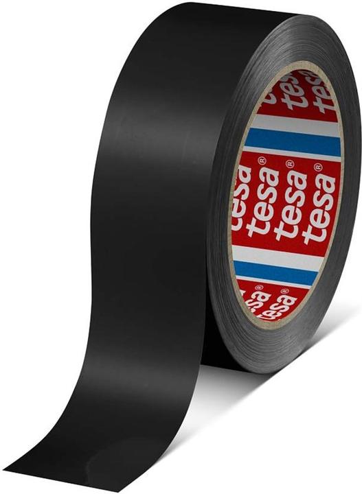tesa Ruban adhésif d'emballage 60404, 19 mm x 66 m, noir (19 mm)