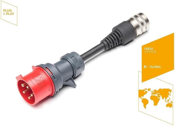 Produktbild Juice Technology Juice Booster 3 air Swiss Traveller Plus Set (Typ 2, 11 kW, 16 A, CEE32 rot, CEE16 rot, CEE16 blau, Typ 13, Typ 2)