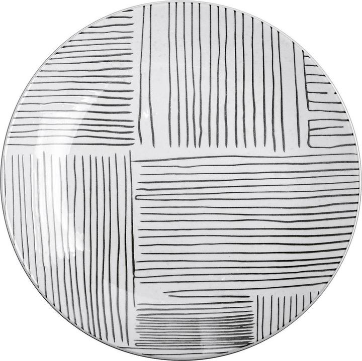 Actual product image Gusta TT Stripes plate Ø26.5cm (2 x)
