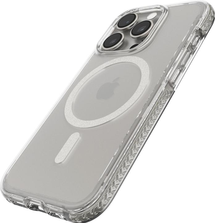 Produktbild tech21 EvoCrystal Case MagSafe for iPhone 15 Pro White Titanium (Apple iPhone 15 Pro)