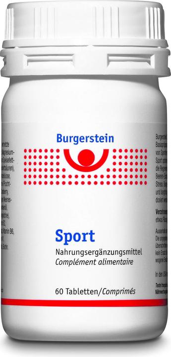 Image du produit Burgerstein Sport (60 pièce(s), Cachets, 80 g)